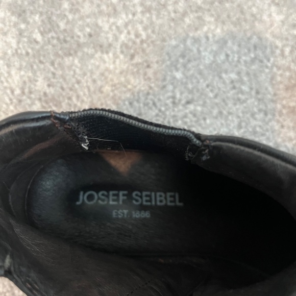 Josef Seibel Women's size 36 black ankle boot - Picture 4 of 5